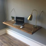 Diy Wall-Mounted Desk: Creative Ideas And Step-By-Step Guide