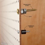 How To Mount Pegboard To Wall For A Durable And Stylish Finish