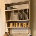 Making Room For A Wall Mounted Plate Rack