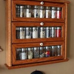 Making The Most Of Your Wall Mounted Spice Cabinet With Doors