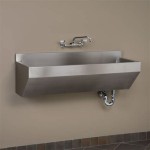 The Benefits Of Installing A Stainless Steel Wall Mount Sink