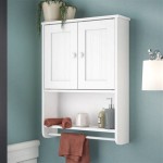 The Benefits Of Installing Wall Mounted Bathroom Cabinets