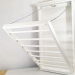 Using A Laundry Room Drying Rack Wall Mounted: Benefits And Considerations